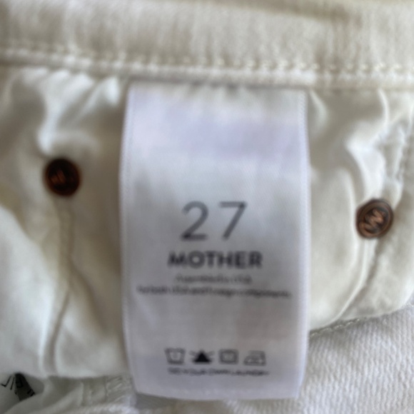 Mother 27 The Insider Crop Step Fray Jean - Picture 3 of 14